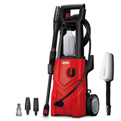 Draper 230V Pressure Washer, 1600W, 135Bar, Red 00786