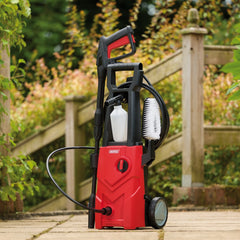 Draper 230V Pressure Washer, 1600W, 135Bar, Red 00786