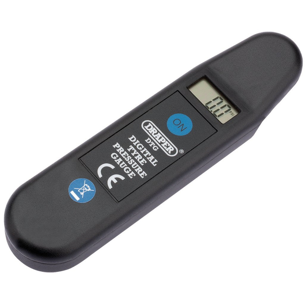 Draper Digital Tyre Pressure Reader 01071