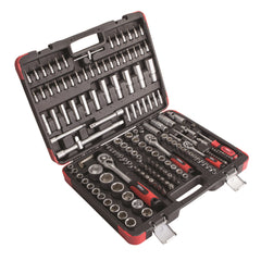Hilka 171 pce 1/4", 3/8" & 1/2" Dr Socket Set 01110171