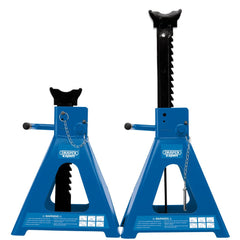 Draper Expert Pneumatic Rise Ratcheting Axle Stands, 10 Tonne (Pair) 01815