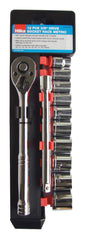 Hilka 12 pce 3/8" Dr Socket Rack Metric 02201202