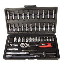 Hilka 46 pce 1/4" Dr Socket & Bit Set 02203301