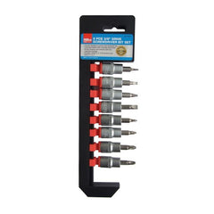 Hilka 8 pce 3/8" Drive Screwdriver Bit Set 02210802
