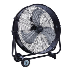 Draper 110V Drum Fan, 24"/610mm, 125W 03365