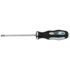 Draper Expert PZ TYPE Soft Grip Screwdriver, No.0 x 75mm 03457