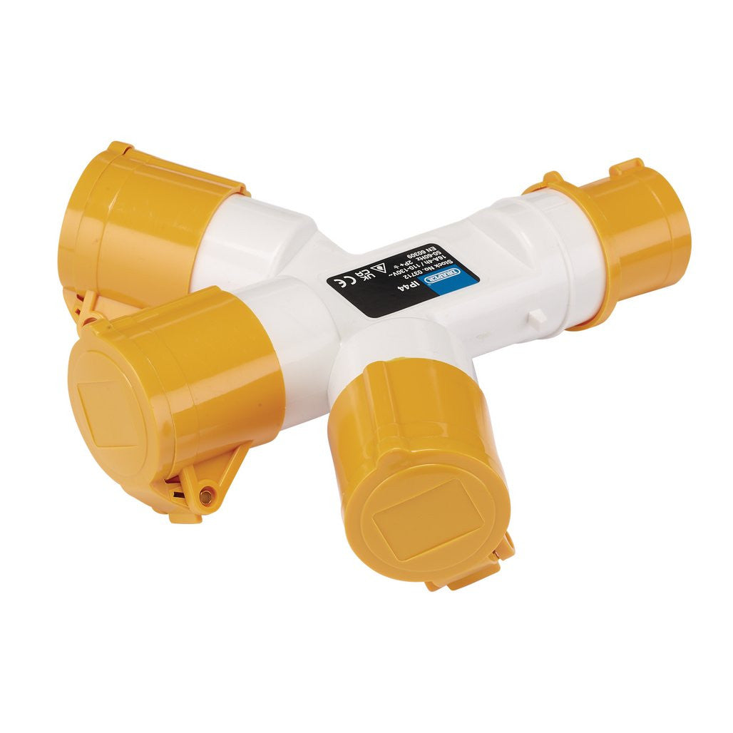 Draper 110V 3-Way Splitter, 16A 03712