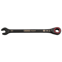 Draper Expert HI-TORQ® Metric Ratchet Combination Spanner, 8mm, Black 03879