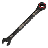 Draper Expert HI-TORQ® Metric Ratchet Combination Spanner, 9mm, Black 03880
