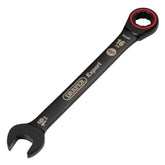 Draper Expert HI-TORQ® Metric Ratchet Combination Spanner, 16mm, Black 03889