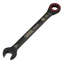Draper Expert HI-TORQ® Metric Ratchet Combination Spanner, 17mm, Black 03890