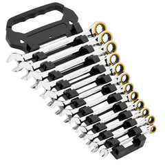 Draper Expert HI-TORQ® Metric Ratchet Combination Spanner Set (12 Piece) 03897