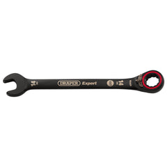 Draper Expert HI-TORQ® Metric Reversible Ratchet Combination Spanner, 14mm, Black 03904
