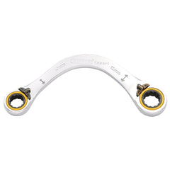 Draper Expert HI-TORQ® Double Ring Ratchet Half Moon Spanner, 10 x 12mm 03933