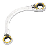 Draper Expert HI-TORQ® Double Ring Ratchet Half Moon Spanner, 19 x 22mm 03937