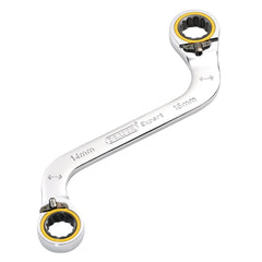 Draper Expert HI-TORQ® Double Ring Ratchet S-Shape Spanner, 14 x 16mm 03944