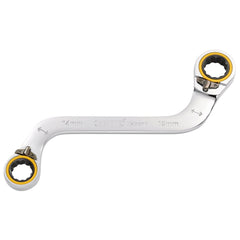 Draper Expert HI-TORQ® Double Ring Ratchet S-Shape Spanner, 14 x 16mm 03944