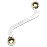Draper Expert HI-TORQ® Double Ring Ratchet S-Shape Spanner, 15 x 17mm 03945