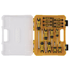 Draper Screwdriver Set with Case, Yellow (14 Piece) 03988