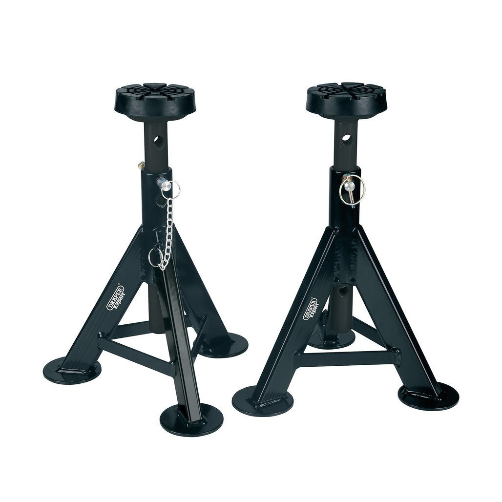 Draper Expert Axle Stands, 3 Tonne, Black (Pair) 04336
