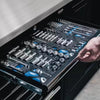 BUNKER 16 Piece Modular Storage Combo with Stainless Steel Worktop 3240mm 04402