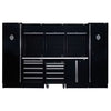 BUNKER 16 Piece Modular Storage Combo with Stainless Steel Worktop 3240mm 04402