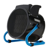 Draper 230V PTC Electric Space Heater, 2.8kW, 9554 BTU 04566