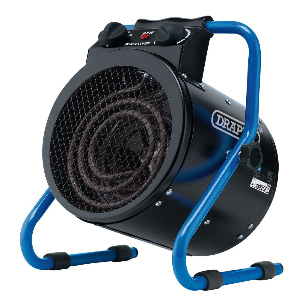 Draper 230V Electric Space Heater, 2kW, 6824 BTU 04742