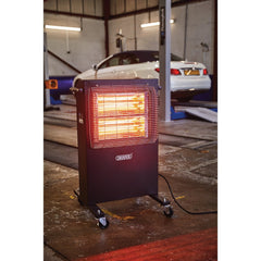Draper 230V Infrared Cabinet Heater, 2.8kW, 9553 BTU 04745