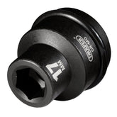 Draper Hi-TORQ® Impact Socket, 3/4" Sq. Dr., 17mm 04998