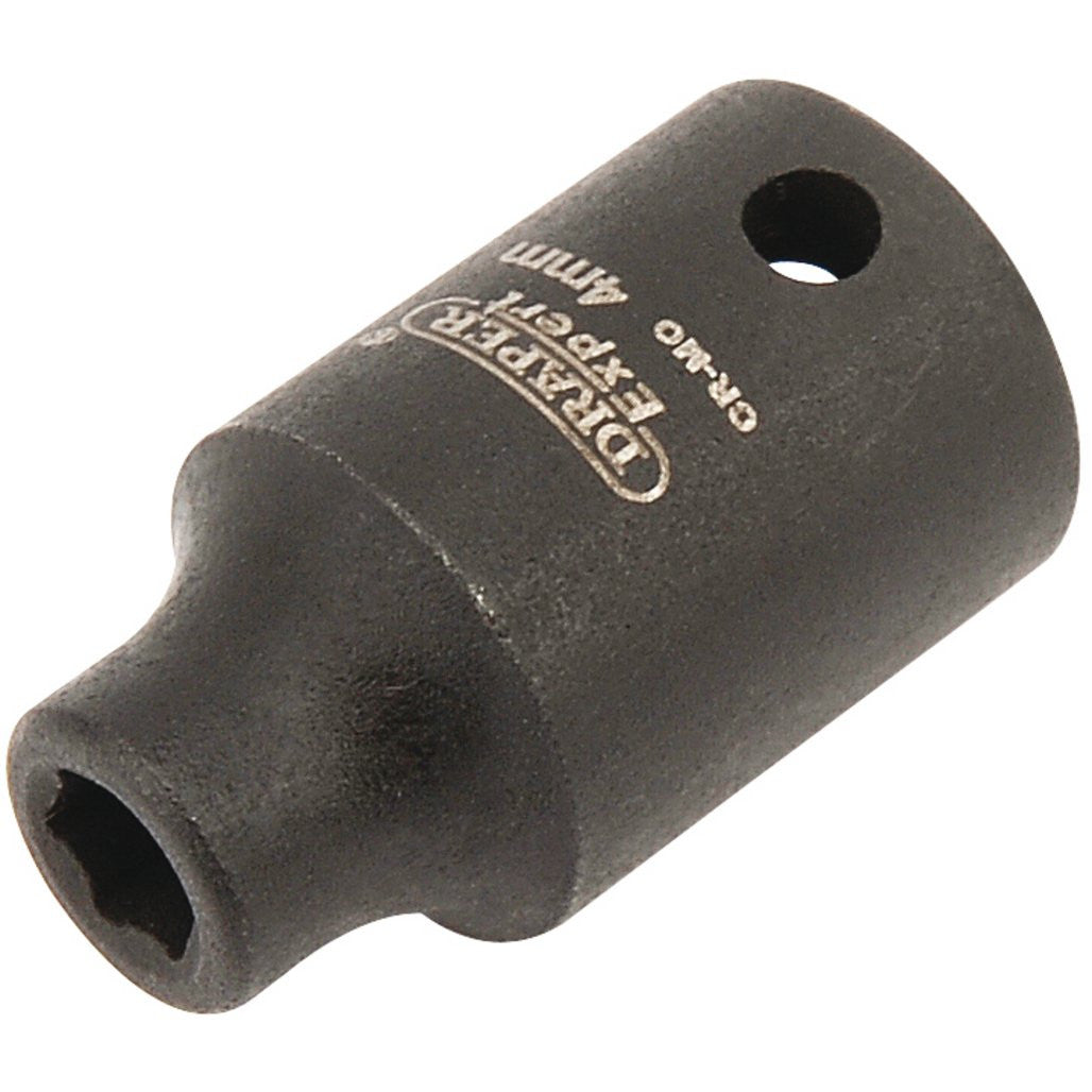 Draper HI-TORQ® 6 Point Impact Socket, 1/4" Sq. Dr., 4mm 05000