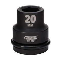Draper Expert Hi-TORQ® Impact Socket, 3/4" Sq. Dr., 20mm 05001