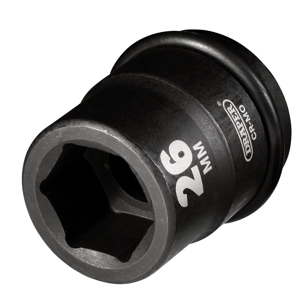 Draper Hi-TORQ® Impact Socket, 3/4" Sq. Dr., 26mm 05007
