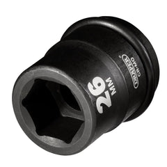 Draper Hi-TORQ® Impact Socket, 3/4" Sq. Dr., 26mm 05007