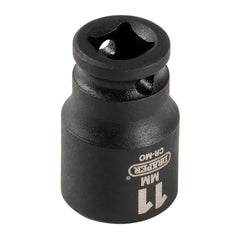 Draper HI-TORQ® 6 Point Impact Socket, 1/4" Sq. Dr., 11mm 05016
