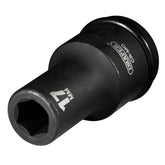Draper Hi-TORQ® Deep Impact Socket, 3/4" Sq. Dr., 17mm 05049