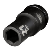 Draper Hi-TORQ® Deep Impact Socket, 3/4" Sq. Dr., 21mm 05053