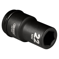Draper Hi-TORQ® Deep Impact Socket, 3/4" Sq. Dr., 22mm 05054