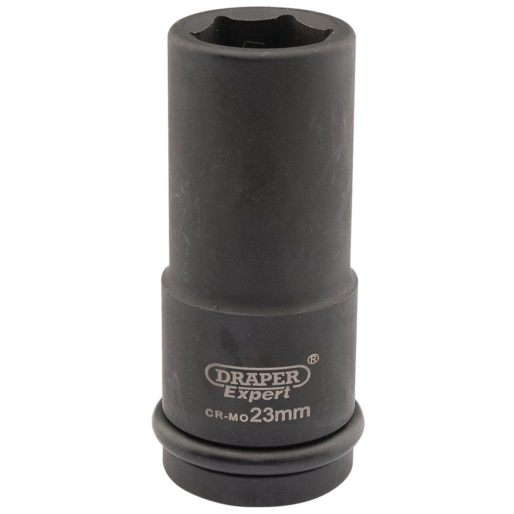 Draper Expert HI-TORQ® 6 Point Deep Impact Socket, 3/4" Sq. Dr., 23mm 05055