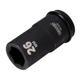Draper Hi-TORQ® Deep Impact Socket, 3/4" Sq. Dr., 26mm 05058