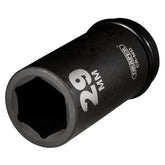 Draper Hi-TORQ® Deep Impact Socket, 3/4" Sq. Dr., 29mm 05061