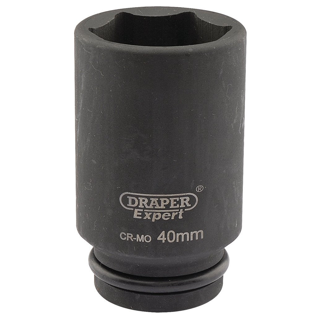Draper Expert Drapi 6 Point Deep Impact Socket, 3/4" Sq. Dr., 40mm 05071