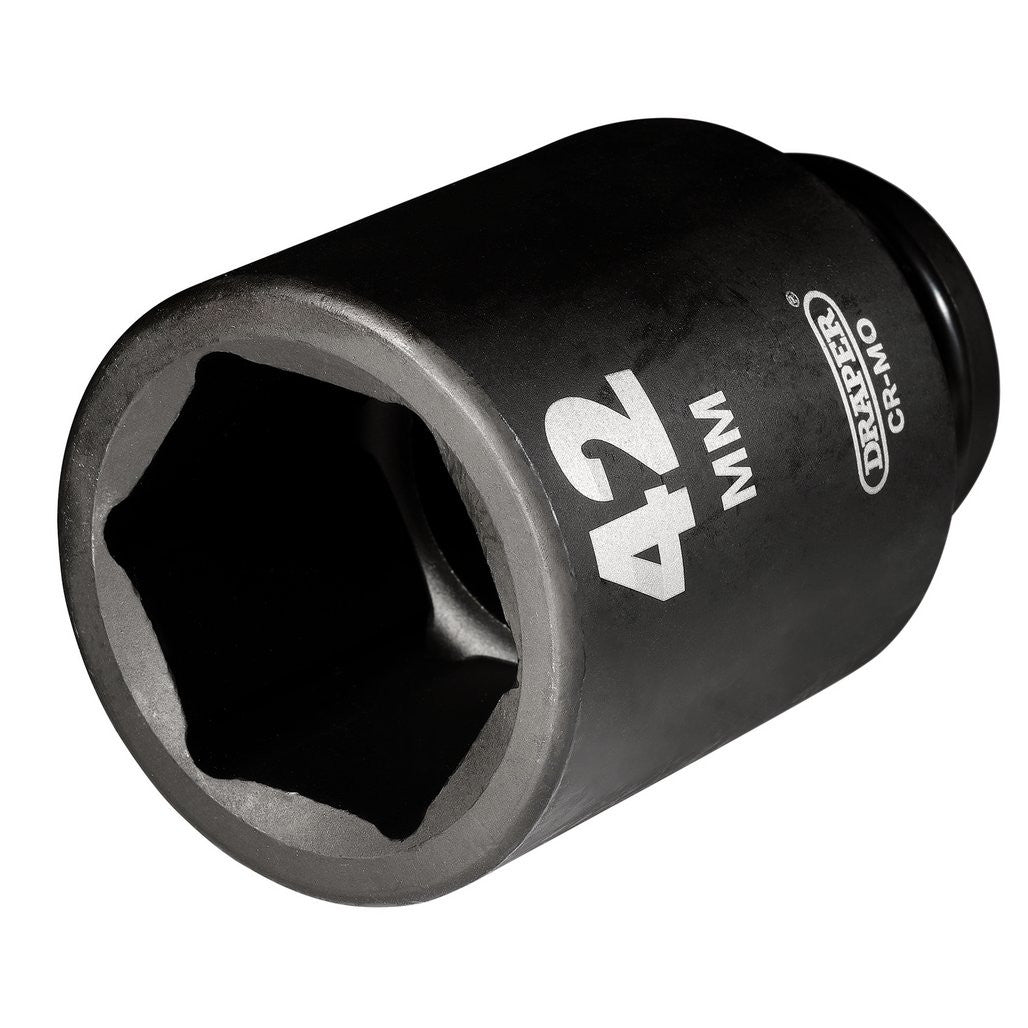 Draper Hi-TORQ® Deep Impact Socket, 3/4" Sq. Dr., 42mm 05073