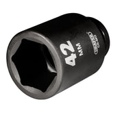 Draper Hi-TORQ® Deep Impact Socket, 3/4" Sq. Dr., 42mm 05073