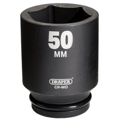 Draper Hi-TORQ® Deep Impact Socket, 3/4" Sq. Dr., 50mm 05081