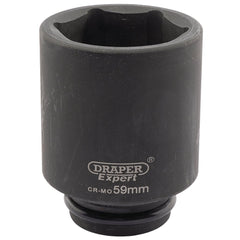 Draper Expert HI-TORQ® 6 Point Deep Impact Socket, 3/4" Sq. Dr., 59mm 05087