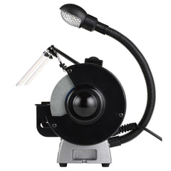 Draper Bench Grinder with Work light, 150mm, 370W 05095