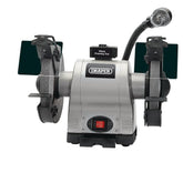 Draper Heavy Duty Bench Grinder with Work light, 200mm, 550W 05097