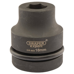 Draper Expert HI-TORQ® 6 Point Impact Socket, 1" Sq. Dr., 18mm 05099