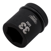 Draper Hi-TORQ® Impact Socket, 1" Sq. Dr., 33mm 05113